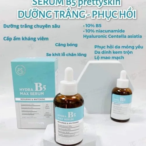 Siêu phẩm phục hồi da Serum B5 10% Prettyskin