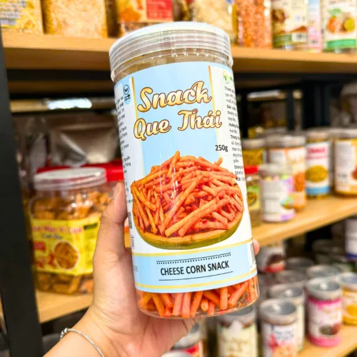 Snack Que Thái Thơm Ngon 250g - Hộp Pet