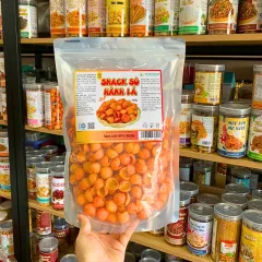 Snack Sò Hành Lá 500g Túi Zip Bạc