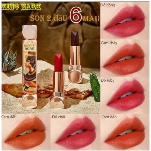Son AGAG một thỏi 6 Màu