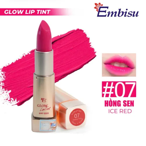 Son Dưỡng Ẩm Môi Hàn Quốc Embisu Glowp Lip Tint