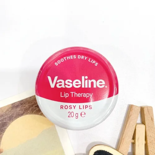 Son Dưỡng Môi Vaseline Hộp Thiếc Màu Hồng Lip Therapy Rosy Lips 20g