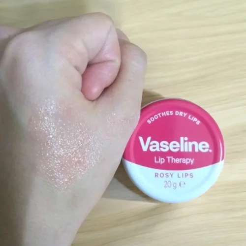 Son Dưỡng Môi Vaseline Hộp Thiếc Màu Hồng Lip Therapy Rosy Lips 20g
