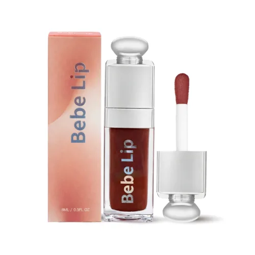 Son Môi Bebe Lip Màu Đỏ Cam - Son Môi Kem Bóng Lì Bebe Lip Chính Hãng