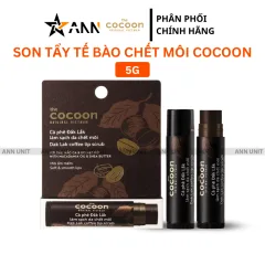 Son Tẩy Tế Bào Chết Môi Cocoon 5g - Son Cocoon Cà Phê Đắk Lắk