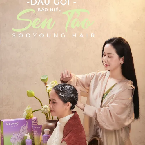 Soo Young chiến dịch gội đầu báo hiếu với Sen Tảo