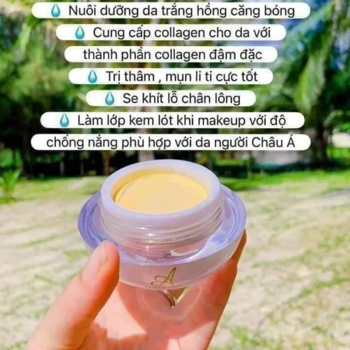 Sử dụng kem  face pháp A Cosmetics bí quyết để có làn da bóng mịn