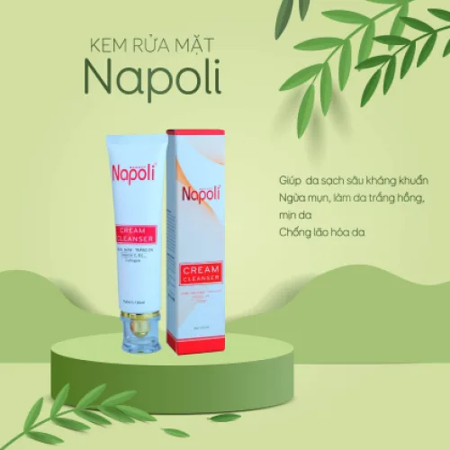 Sử dụng sữa rửa mặt Napoli đều đặn mỗi ngày giúp đánh bay tế bào chết cứng đầu