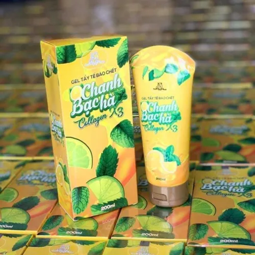 Sự quyến rũ lạ kì đến từ Gel tẩy tế bào chết chanh bạc hà