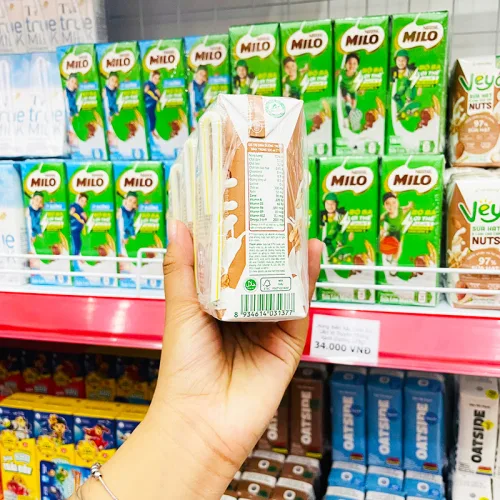 Sữa 5 Loại Hạt Cao Cấp Veyo Lốc 3 Hộp (180ml/Hộp)