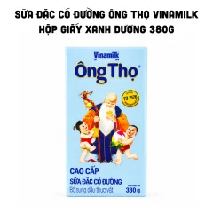 Sữa Đặc Có Đường Ông Thọ Vinamilk Hộp Giấy Xanh Dương 380g