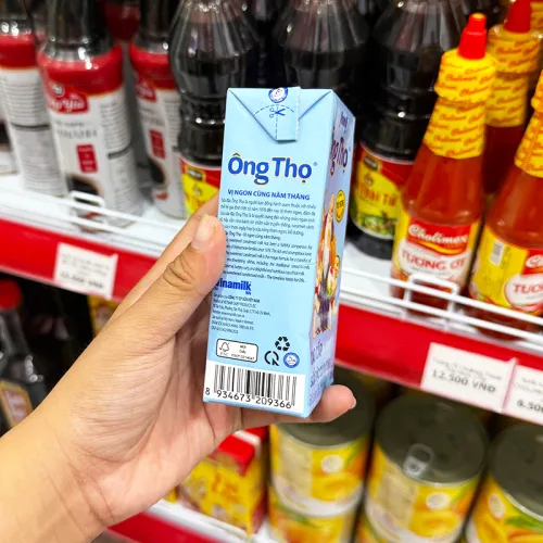 Sữa Đặc Có Đường Ông Thọ Vinamilk Hộp Giấy Xanh Dương 380g