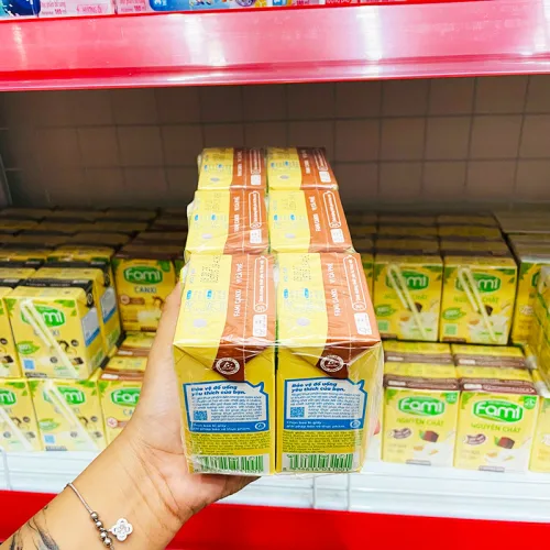 Sữa Đậu Nành FAMI Vị Cà Phê Lốc 6 Hộp (200ml/Hộp)
