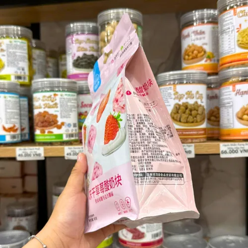 Sữa Chua Khô Sấy Lạnh Vị Dâu Tây 45g