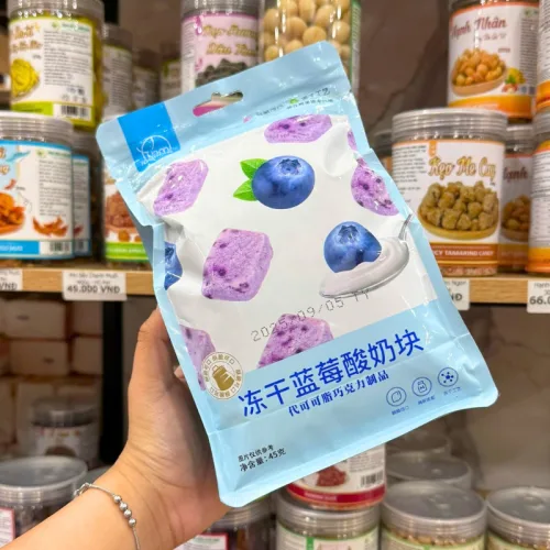 Sữa Chua Khô Sấy Lạnh Vị Việt Quất 45g