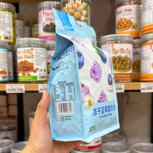 Sữa Chua Khô Sấy Lạnh Vị Việt Quất 45g