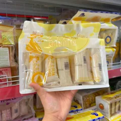 Bánh Mì Sữa Chua Phô Mai HESHAN 360g - Bánh Sữa Chua Ông Già Mini (Bịch 20 Gói)