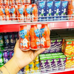 Sữa Chua Uống FRISTI Hương Cam Lốc 6 Chai (80ml/Chai) - Màu Cam