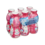 Sữa Chua Uống FRISTI Hương Dâu Lốc 6 Chai (80ml/Chai) - Màu Hồng