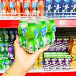 Sữa Chua Uống FRISTI Hương Táo Lốc 6 Chai (80ml/Chai) - Màu Xanh Lá