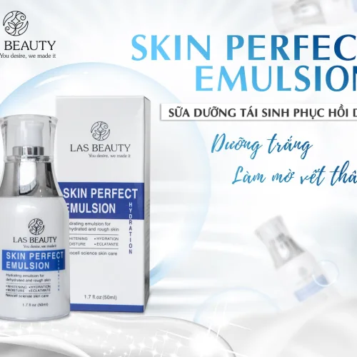 Sữa Dưỡng Rong Nho Las Beauty Skin Perfect Emulsion 50ml The High