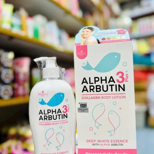 Sữa Dưỡng Thể Alpha Arbutin Collagen Lotion Dưỡng Trắng Da 500ml
