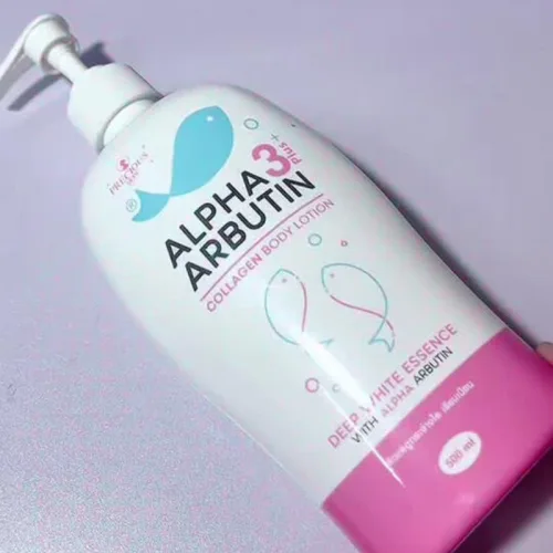 Kem Body Sữa Dưỡng Thể Alpha Arbutin 3 Plus + Collagen Lotion Dưỡng Trắng Da 500ml Precious