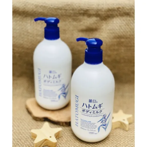 Sữa Dưỡng Thể Hatomugi Làm Sáng Da Ban Đêm 400ml