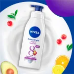 Sữa Dưỡng Thể Nivea Ban Đêm 350ml Màu Tím - Hỗ Trợ Cấp Ẩm Dưỡng Sáng Da