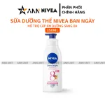 Sữa Dưỡng Thể Nivea Dưỡng Da Sáng Mịn 350ml Màu Hồng - Ban Ngày