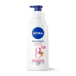 Sữa Dưỡng Thể Nivea Dưỡng Da Sáng Mịn 350ml Màu Hồng - Ban Ngày