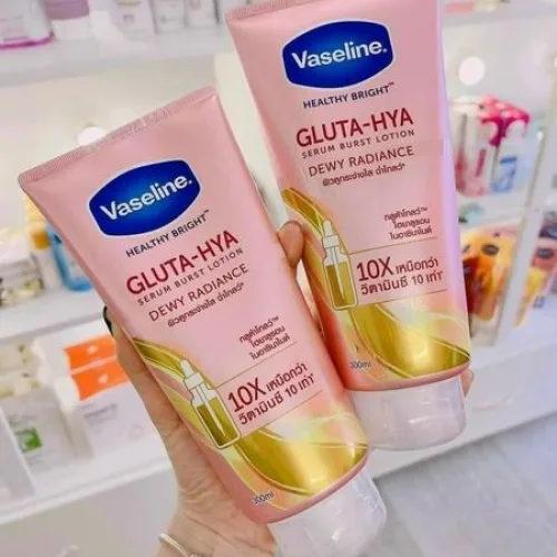 Sữa Dưỡng Thể Vaseline 10X Màu Hồng