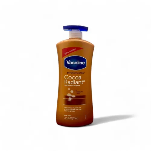 Sữa Dưỡng Thể Vaseline Intensive Care Cocoa Radiant Màu Nâu 725ml - Hàng Xách Tay