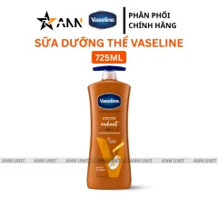 Sữa Dưỡng Thể Vaseline Intensive Care Cocoa Radiant Màu Nâu 725ml Phiên Bản Mới - Hàng Xách Tay