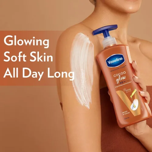 Sữa Dưỡng Thể Vaseline Intensive Care Cocoa Radiant Màu Nâu 725ml Phiên Bản Mới - Hàng Xách Tay