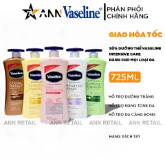 Sữa Dưỡng Thể Vaseline Intensive Care Dưỡng Da Trắng Sáng 725ml - Hàng Xách Tay