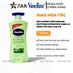 Sữa Dưỡng Thể Vaseline Intensive Care Soothing Hydration Màu Xanh Lá 725ml - Hàng Xách Tay