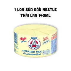 Sữa Gấu Thái Lan Nestle Bear Vàng (140ml/Lon)