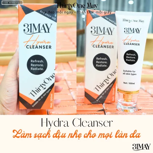 Sữa Rửa Mặt 31may Hydra Cleanser 100ml - Sữa Rửa Mặt Thirty One May Chính Hãng