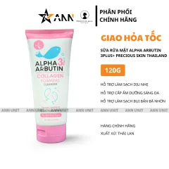 Sữa Rửa Mặt Alpha Arbutin 3 Plus+ Precious Skin Thái Lan 120ml