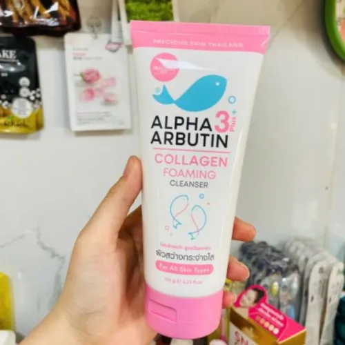 Sữa Rửa Mặt Alpha Arbutin 3 Plus+ Precious Skin Thái Lan 120ml