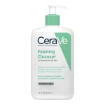 Sữa Rửa Mặt Cerave Foaming Cleanser Xanh Ngọc 473ml - Dành Cho Da Thường Đến Da Dầu