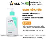 Sữa Rửa Mặt Cerave Foaming Cleanser Xanh Ngọc Nhỏ 236ml - Dành Cho Da Thường Đến Da Dầu