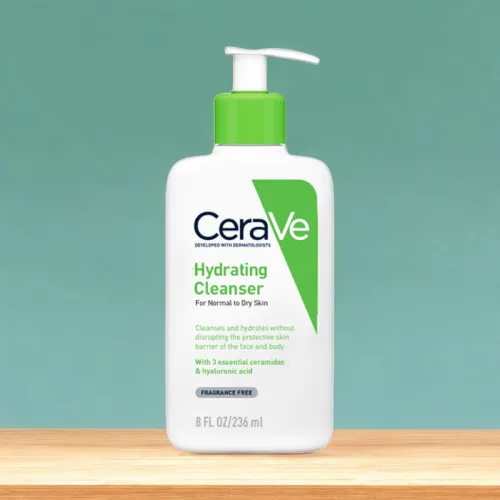 Sữa Rửa Mặt Cerave Hydrating Cleanser Xanh Lá Nhỏ 236ml - Dành Cho Da Thường Đến Da Khô