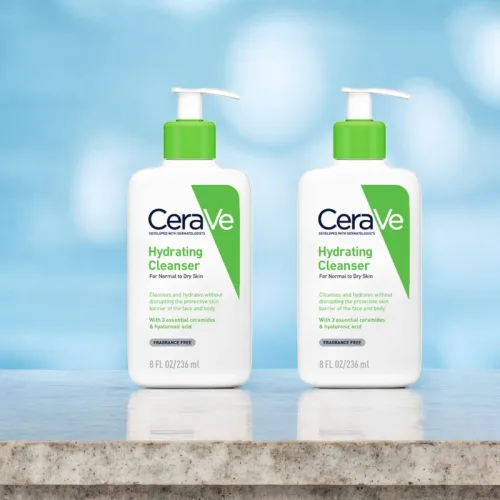 Sữa Rửa Mặt Cerave Hydrating Cleanser Xanh Lá Nhỏ 236ml - Dành Cho Da Thường Đến Da Khô