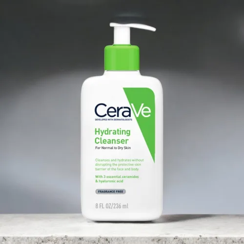 Sữa Rửa Mặt Cerave Hydrating Cleanser Xanh Lá Nhỏ 236ml - Dành Cho Da Thường Đến Da Khô