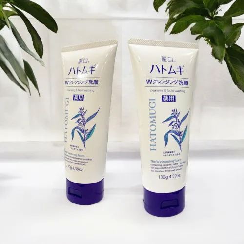 Sữa Rửa Mặt Ý Dĩ Hatomugi Cleansing Facial Washing 130g