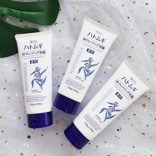 Sữa Rửa Mặt Ý Dĩ Hatomugi Cleansing Facial Washing 130g