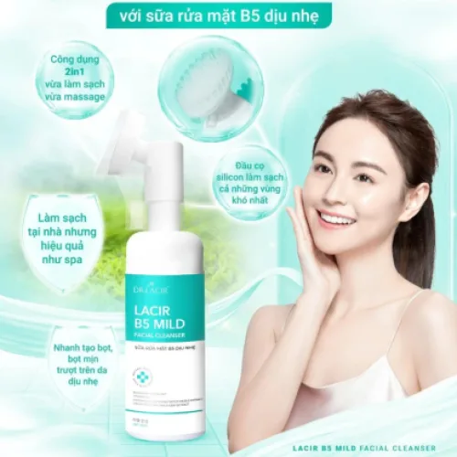 Sữa Rửa Mặt Dr Lacir B5 Dịu Nhẹ Cho Da Nhạy Cảm 150ml