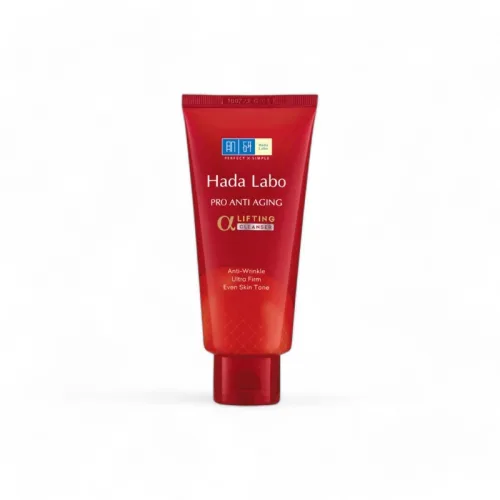 Sữa Rửa Mặt Hada Labo Màu Đỏ Pro Anti Aging Chống Lão Hoá da 80g